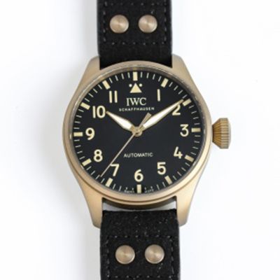 IWC Big Pilot's  2824 Movement 43mm Bronze Case Watch